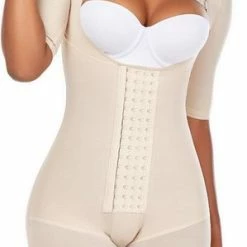 Korting 💯 MARIAE | FAJA COLOMBIANAS | BODYSUIT DAMES | COLOMBIAANSE SHAPEWEAR | DRUKPAK BBL BUIKWANDCORRECTIE LIPOSUCTIE POSTOPERATIEVE FAJA 9142 Beige S 🧨 -lingerie-dames-badmode Verkoop 299x840