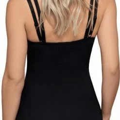 Nieuw ✔️ Bye Bra Corrigerende Jurk, Open Buste Onderjurk, Volledige Lichaamscontrole, Natuurlijk Liftend Effect, Shapewear Voor Vrouwen, Zwart, XXL 🔔 -lingerie-dames-badmode Verkoop 313x840