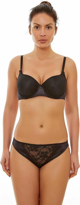 Beste deal ❤️ Merkloos Daisy Dames Lingerie Voorgevormde Satijn & Kant BH | Black Friday SALE - ZWART - Maat 90B ⭐ 4 Beste deal ❤️ Merkloos Daisy Dames Lingerie Voorgevormde Satijn & Kant BH | Black Friday SALE - ZWART - Maat 90B ⭐ - Afbeelding 2