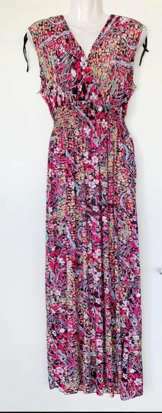 Beste Pirce π€© Merkloos Dames Jurk Met Bloemenprint One Size Roze/zwart π― 3 Beste Pirce π€© Merkloos Dames Jurk Met Bloemenprint One Size Roze/zwart π―