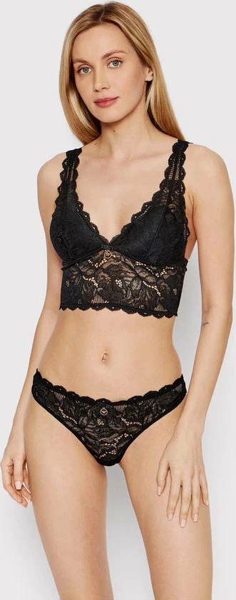 Aanbiedingen π₯° Emporio Armani Eternal Lace Thong - Zwart - Maat S π 6 Aanbiedingen π₯° Emporio Armani Eternal Lace Thong - Zwart - Maat S π - Afbeelding 4