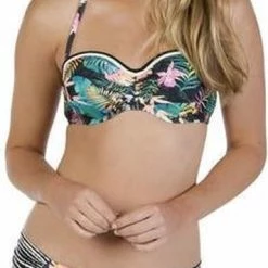 Coupon 💯 Protest MM SUMA BCUP Bandeau 👙 Bikini Top Dames - True Black - Maat XL/42 😉 -lingerie-dames-badmode Verkoop 356x840