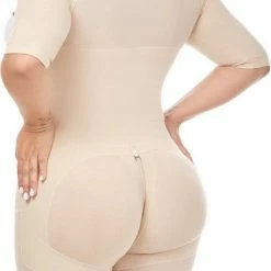 Korting 💯 MARIAE | FAJA COLOMBIANAS | BODYSUIT DAMES | COLOMBIAANSE SHAPEWEAR | DRUKPAK BBL BUIKWANDCORRECTIE LIPOSUCTIE POSTOPERATIEVE FAJA 9142 Beige S 🧨 -lingerie-dames-badmode Verkoop 371x840