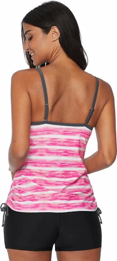 Nieuw π Merkloos Tankini Dames 2-Delig - Roze Gestreept - Maat S β 4 Nieuw π Merkloos Tankini Dames 2-Delig - Roze Gestreept - Maat S β - Afbeelding 2