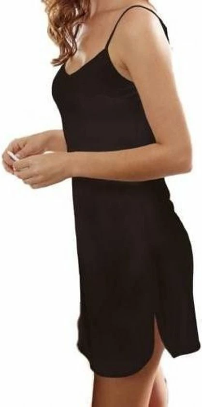 Beste Pirce π Nina Von C Onderjurk 90CM Spaghetti Bandje - 44 - Zwart β€οΈ 4 Beste Pirce π Nina Von C Onderjurk 90CM Spaghetti Bandje - 44 - Zwart β€οΈ - Afbeelding 2