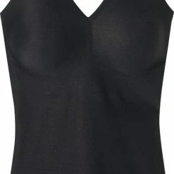 Goedkoopste π― SCHIESSER Invisible Soft Dames Singlet - Met Uitneembare Cups - Zwart - Maat: L β