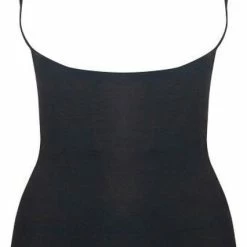 Beste Pirce 🥰 MAGIC Bodyfashion Maxi Sexy Wear Your Own Bra Topje Zwart Vrouwen - Maat 3XL 🌟