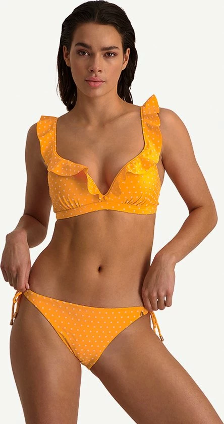 Goedkoop 🛒 Beachlife Velvet Dot Strik 👙 Bikinibroekje - Oranje - Gestipt ⌛ 7 Goedkoop 🛒 Beachlife Velvet Dot Strik 👙 Bikinibroekje - Oranje - Gestipt ⌛ - Afbeelding 5