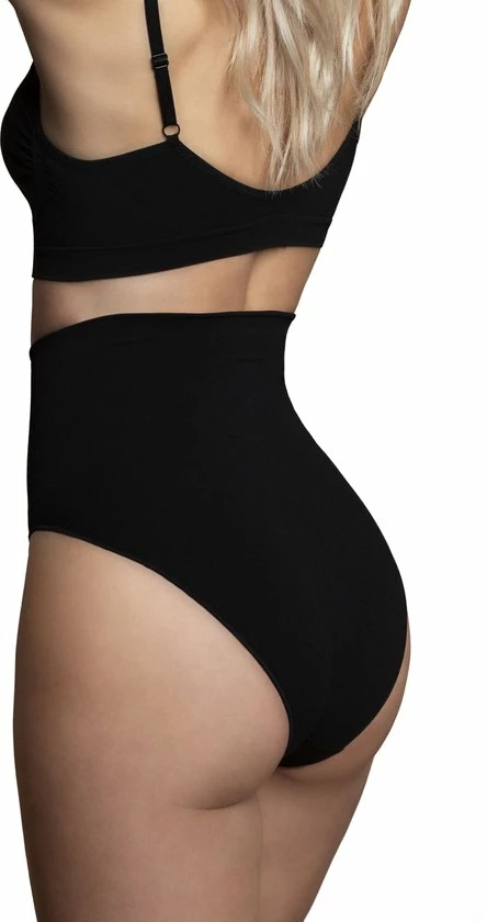 Nieuw ❤️ Bye Bra Corrigerende Naadloze Hoge Taille Slip, Corrigerend Ondergoed Buik, Shapewear Dames, Zwart, S 🤩 6 Nieuw ❤️ Bye Bra Corrigerende Naadloze Hoge Taille Slip, Corrigerend Ondergoed Buik, Shapewear Dames, Zwart, S 🤩 - Afbeelding 4