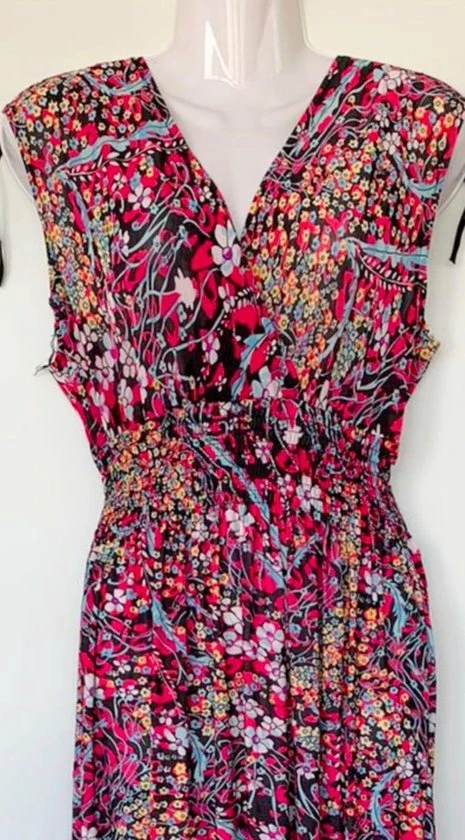 Beste Pirce π€© Merkloos Dames Jurk Met Bloemenprint One Size Roze/zwart π― 4 Beste Pirce π€© Merkloos Dames Jurk Met Bloemenprint One Size Roze/zwart π― - Afbeelding 2