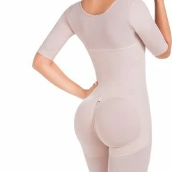 Korting 💯 MARIAE | FAJA COLOMBIANAS | BODYSUIT DAMES | COLOMBIAANSE SHAPEWEAR | DRUKPAK BBL BUIKWANDCORRECTIE LIPOSUCTIE POSTOPERATIEVE FAJA 9142 Beige S 🧨 -lingerie-dames-badmode Verkoop 466x840 1