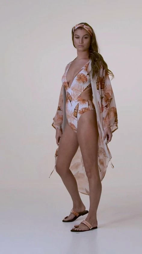 Kopen đĨ Merkloos Badpakken Terry Ray Rona Orange Leaf S đ¯ 4 Kopen đĨ Merkloos Badpakken Terry Ray Rona Orange Leaf S đ¯ - Afbeelding 2