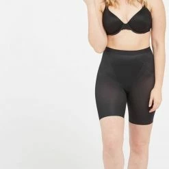 Top 10 🧨 Spanx Thinstincts 2.0 Mid Thigh Short - Zwart- Maat XL ✔️ -lingerie-dames-badmode Verkoop 494x840