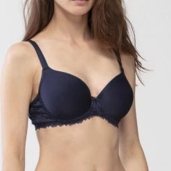 Gloednieuw 🥰 Mey Spacer BH - Luxurious - Full Cup - 85D - Blauw 🎁 -lingerie-dames-badmode Verkoop 499x840 3