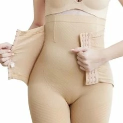 Goedkoop 😉 Merkloos Slim Wear - Corrigerend Ondergoed Dames Met Waist Trainer - Shapewear - Corset - Ondergoed Voor Buik, Billen En Dijen - Dames - Beige/Creme - Maat M/L ⌛ -lingerie-dames-badmode Verkoop 502x840
