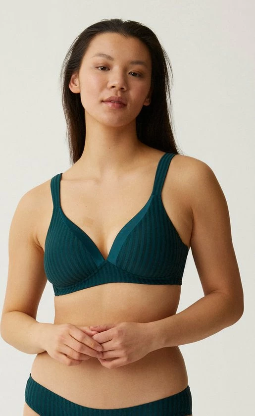 Groothandel π NATURANA - Dames - BH - Donkergroen - C- 80 π€© 4 Groothandel π NATURANA - Dames - BH - Donkergroen - C- 80 π€© - Afbeelding 2