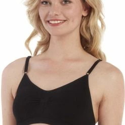 Goedkoop 🌟 MAGIC Bodyfashion Comfort Bra With Spaghetti Straps Zwart Vrouwen - Maat XL 😀 -lingerie-dames-badmode Verkoop 516x840 1