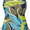 Beste Verkoop ❤️ Pastunette Beach - Floral Leaves - Tankiniset - Blauw/Groen - Maat 40 🎁