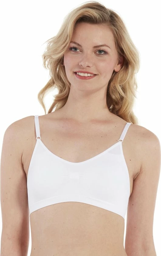 Beste Verkoop π MAGIC Bodyfashion Comfort Bra With Spaghetti Straps White Vrouwen - Maat L βοΈ 5 Beste Verkoop π MAGIC Bodyfashion Comfort Bra With Spaghetti Straps White Vrouwen - Maat L βοΈ - Afbeelding 3