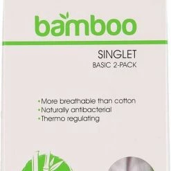 Flash-uitverkoop ❤️ Apollo Dames Hemden Bamboo | MAAT XL | 2-pack | Wit 🎉 -lingerie-dames-badmode Verkoop 531x840 3