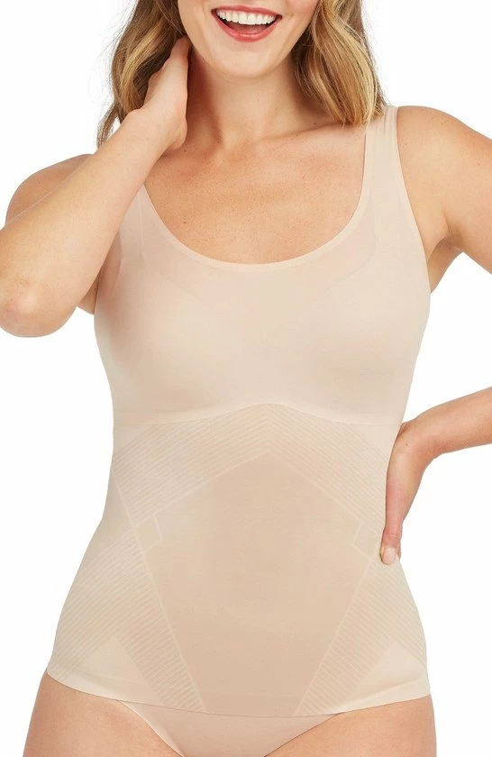 Hete verkoop π Spanx Thinstincts 2.0 - Tank - Kleur Nude (Champagne Beige) - Maat M π 9 Hete verkoop π Spanx Thinstincts 2.0 - Tank - Kleur Nude (Champagne Beige) - Maat M π - Afbeelding 7