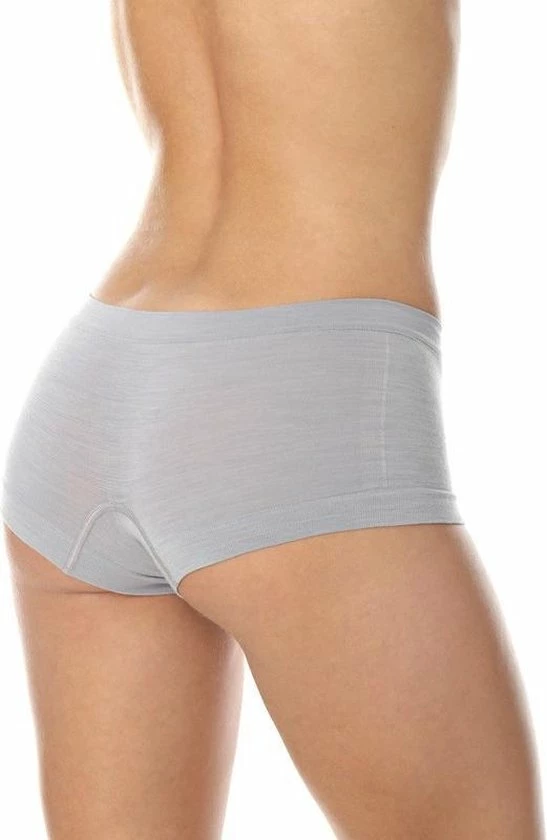 Korting βοΈ Brubeck Dames Ondergoed Boxershorts Naadloos Met Merinowol - Ash Grijs XL π― 4 Korting βοΈ Brubeck Dames Ondergoed Boxershorts Naadloos Met Merinowol - Ash Grijs XL π― - Afbeelding 2