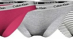 Beste Verkoop ⌛ Calvin Klein Onderbroek Vrouwen - Maat L Calvin Klein Slip Dames (3-pack) 🧨