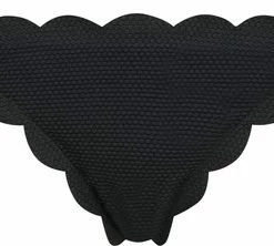 Top 10 😍 Hunkemöller Dames Badmode Brazilian 👙 Bikinibroekje Scallop - Zwart - Maat 2XL 😉 -lingerie-dames-badmode Verkoop 550x222 1