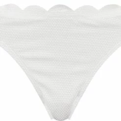 Korting ⭐ Hunkemöller Dames Badmode Rio 👙 Bikinibroekje Scallop - Wit - Maat S 🤩