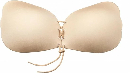 Flash-uitverkoop π Bye Bra Lace-It Bh, Zelfklevende Bh, Push-Up Bh, Plak BH Vetersluiting, Strapless En Backless Bh, Cup A-E, Beige, E π 4 Flash-uitverkoop π Bye Bra Lace-It Bh, Zelfklevende Bh, Push-Up Bh, Plak BH Vetersluiting, Strapless En Backless Bh, Cup A-E, Beige, E π - Afbeelding 2