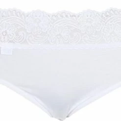 Nieuw 🤩 Sloggi Romance Dames Midi Slip Met Kant - Wit - Maat 38 🥰 -lingerie-dames-badmode Verkoop 550x347 6