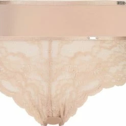 Groothandel 🥰 Hunkemöller Brazilian Onderbroek 2-pack Angie Brasilian - Beige - Maat L 🌟