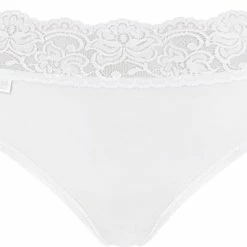 Nieuw 🤩 Sloggi Romance Dames Midi Slip Met Kant - Wit - Maat 38 🥰 -lingerie-dames-badmode Verkoop 550x361 5
