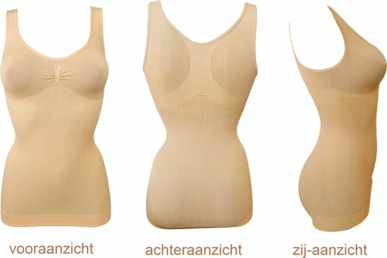 Korting βοΈ Belucci Corrigerend Onderhemdje Dames 2pack Bruin Maat S/M π 5 Korting βοΈ Belucci Corrigerend Onderhemdje Dames 2pack Bruin Maat S/M π - Afbeelding 3