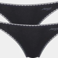 Flash-uitverkoop 🧨 Sloggi Dames GO 2-Pack Mini 10207366/0004-S 🌟