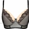 Kopen 💯 Bh's Push-Up Half Korset Zwart-Beige Maat 75B Gorteks Lingerie Jackson 😍 -lingerie-dames-badmode Verkoop 550x409 2