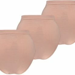 Goedkoopste 🤩 Apollo Dames Bamboe Boxer Hoge Taille Zonder Naden 3 Pack Beige 🎁 -lingerie-dames-badmode Verkoop 550x427 2