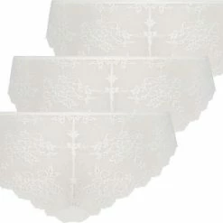 Hete verkoop π₯° Hunkemöller Brazilian Onderbroek 3-Pack Secrets Lace - Wit - Maat M π€© 7 Hete verkoop π₯° Hunkemöller Brazilian Onderbroek 3-Pack Secrets Lace - Wit - Maat M π€© -lingerie-dames-badmode Verkoop 550x430 3