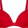 Kopen ✨ Hunkemöller Dames Lingerie Voorgevormde Beugel Bh Plunge - Rood - Maat A80 ❤️
