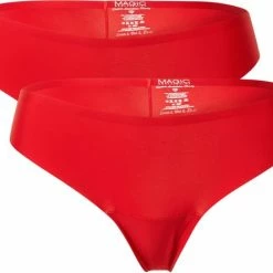 Kopen 🧨 MAGIC Bodyfashion Dream Invisibles String (2-Pack) Hollywood Red Vrouwen - Maat M 🛒 -lingerie-dames-badmode Verkoop 550x444 1