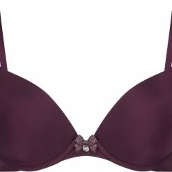 Korting 👍 Hunkemöller Dames Lingerie Voorgevormde Beugel Bh Plunge - Paars - Maat E85 😀 -lingerie-dames-badmode Verkoop 550x446 2