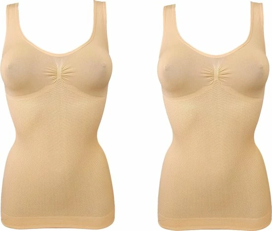 Korting βοΈ Belucci Corrigerend Onderhemdje Dames 2pack Bruin Maat S/M π 3 Korting βοΈ Belucci Corrigerend Onderhemdje Dames 2pack Bruin Maat S/M π