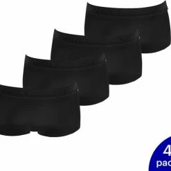 Begroting π 4-Pack O'Neill Dames Shorty Ondergoed 800002 - Zwart - Maat XL β€οΈ