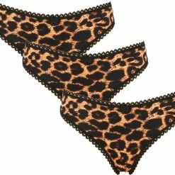 Beste Pirce 🛒 Merkloos 3-pack Dames String Met Animal Print - Maat M 👏