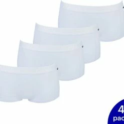 Goedkoop 😀 4-Pack O'Neill Dames Shorty Ondergoed 800002 - Wit - Maat S ⌛