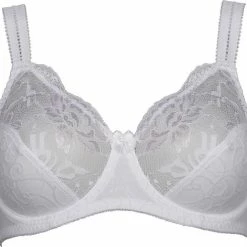 Gloednieuw ⭐ Elbrina LACE Vrouwen Beha - Wit - Maat 95C 💯