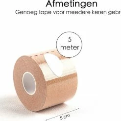 Coupon ❤️ Merkloos Boob Tape 5 Meter + Tepel Covers - BH Tape - Plak BH 😀 -lingerie-dames-badmode Verkoop 550x496