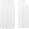 Uitgang ⭐ Gaubert Onderrok Lang - 67-72CM - L - Wit ⌛ -lingerie-dames-badmode Verkoop 550x512 2