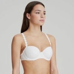 Beste deal 😀 Marie Jo Avero Balconette Bh 0100419 Wit - Maat 75B 👍 -lingerie-dames-badmode Verkoop 550x514 1