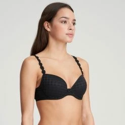 Uitgang 🌟 Marie Jo Avero Voorgevormde Beugel Bh 0100418 Zwart - Maat 75C 🔔 -lingerie-dames-badmode Verkoop 550x515 1